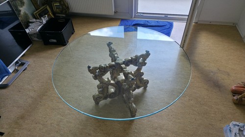 Couchtisch wien rund glas holz - wien,