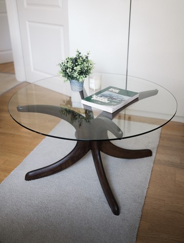 Runder couchtisch glastisch - runder,