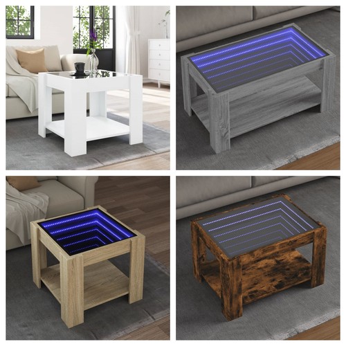 Led couchtisch holzwerkstoff - led-couchtisch,