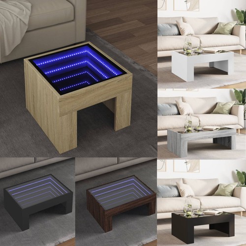 Couchtisch mit infinity led - mit, infinity-led