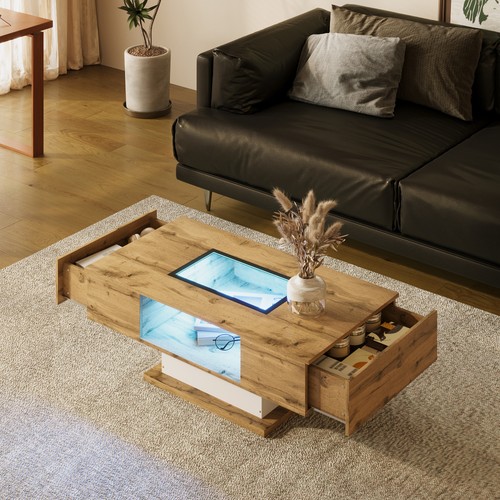 Couchtisch mit led licht - mit,