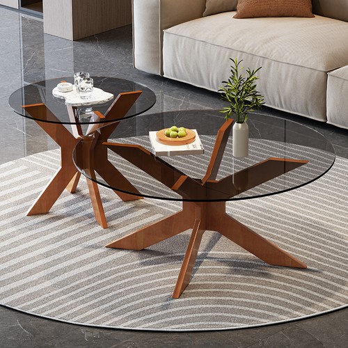 Runder couchtisch mit - couchtisch,