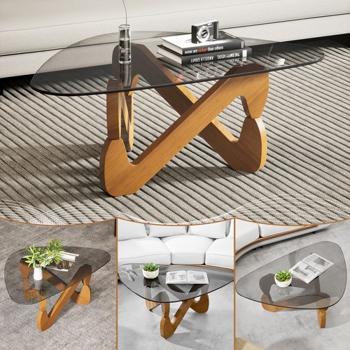 Couchtisch glas holz - glas,