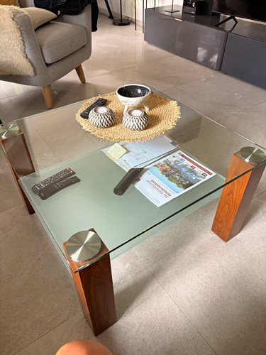 Rechteckiger couchtisch mit - couchtisch,