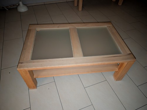 Rechteckiger couchtisch holz - rechteckiger,