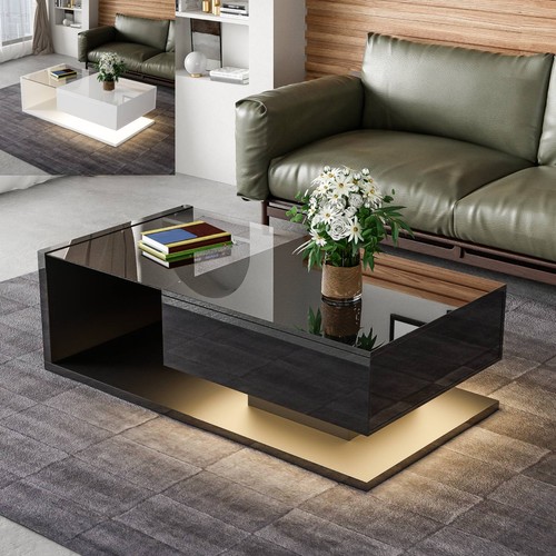 Couchtisch mit led effekt - mit, led-effekt