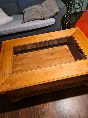 Couchtisch holz mit - couchtisch,