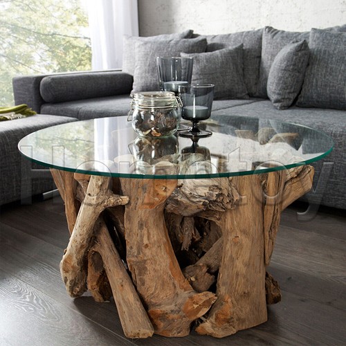 60cm couchtisch teak - 60cm,