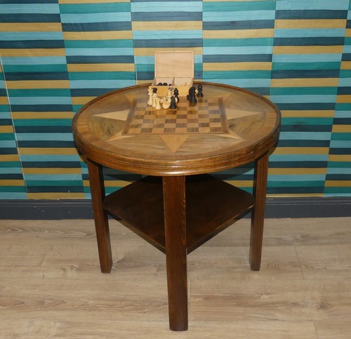 Vintage schachtisch couchtisch - vintage,